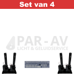 Confettishooter Set van 4 (Excl. Shooter)