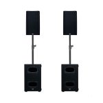 QSC PRO Geluidset tot 150 personen